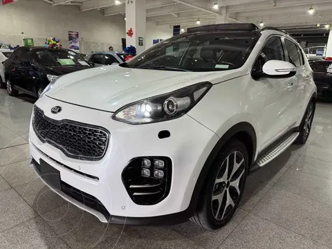 Kia Sportage SXL 2.4L usado (2018) color Blanco financiado en mensualidades(enganche $81,723 mensualidades desde $6,252)