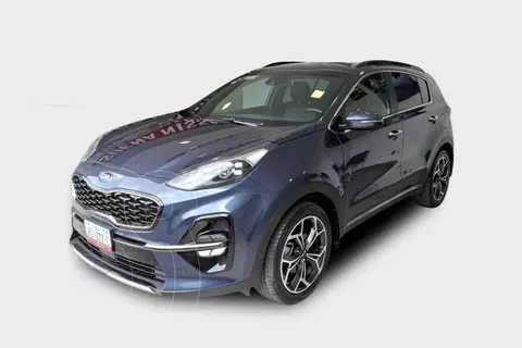 Kia Sportage SXL AWD 2.4L usado (2021) color Azul precio $399,000