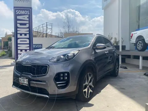 Kia Sportage SXL AWD 2.4L usado (2017) color Plata Electrico financiado en mensualidades(enganche $79,600 mensualidades desde $10,629)