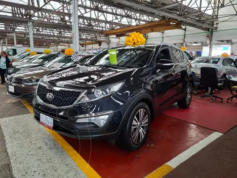 Kia Sportage EX Pack 2.0L usado (2016) color Negro Cereza financiado en mensualidades(enganche $61,000 mensualidades desde $5,000)