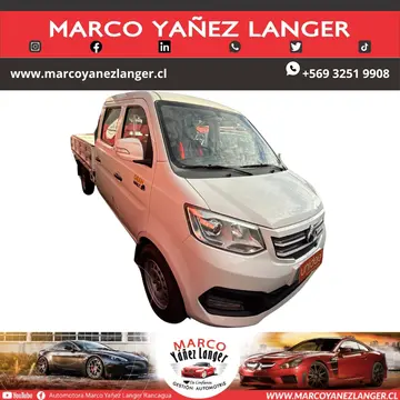 KYC T3 1.5L Pick Up CS S/AA usado (2022) color Blanco precio $10.790.000