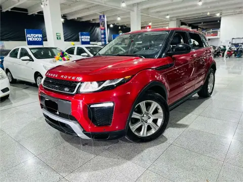 Land Rover Range Rover Evoque Coupe Dynamic usado (2016) color Rojo financiado en mensualidades(enganche $122,625 mensualidades desde $9,381)