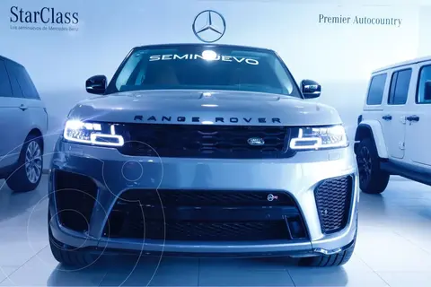Land Rover Range Rover Sport SVR P575 usado (2022) color Plata Indus financiado en mensualidades(enganche $310,000 mensualidades desde $33,166)