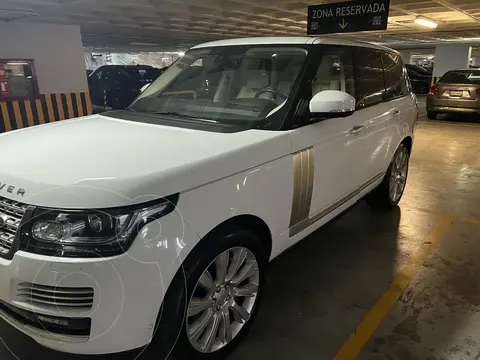 Land Rover Range Rover Vogue SE usado (2015) color Blanco Fuji precio $720,000