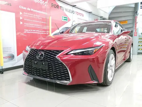 Lexus IS 300 Premium usado (2023) color Rojo financiado en mensualidades(enganche $191,180 mensualidades desde $18,860)
