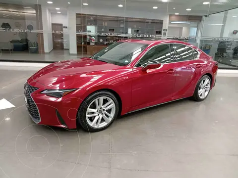 Lexus IS 300 Premium usado (2023) color Rojo financiado en mensualidades(enganche $318,878 mensualidades desde $14,484)