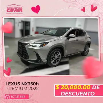 foto Lexus NX Hybrid 350H Premium financiado en mensualidades enganche $280,783 mensualidades desde $12,754