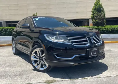 Lincoln MKX 2.7L 4x4 usado (2018) color Negro precio $369,800