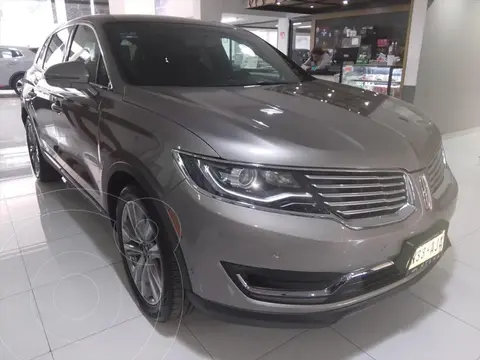 Lincoln MKX RESERVE usado (2016) color Champagne precio $265,000