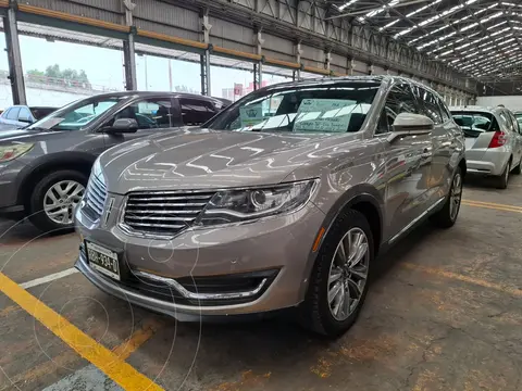 Lincoln MKX 3.7L 4x4 usado (2016) color Plata Estelar precio $293,000