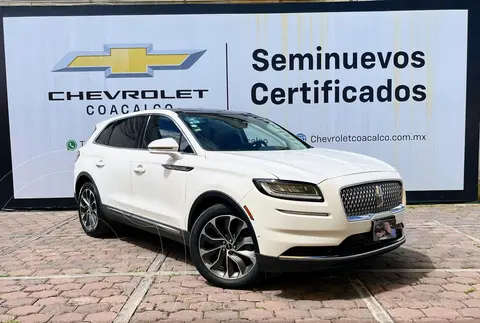 Lincoln Nautilus 2.0L Reserve usado (2022) color Blanco financiado en mensualidades(enganche $233,688 mensualidades desde $15,570)
