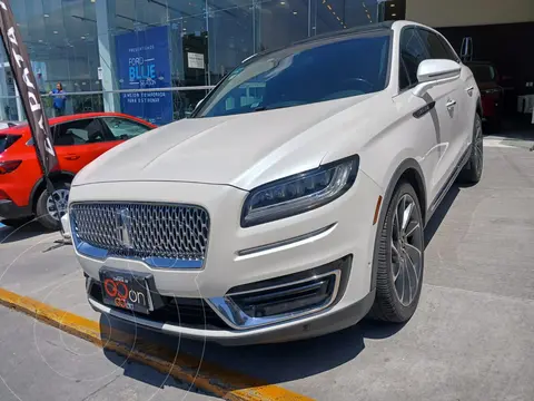 Lincoln Nautilus Reserve usado (2019) color Blanco financiado en mensualidades(enganche $108,728 mensualidades desde $8,314)