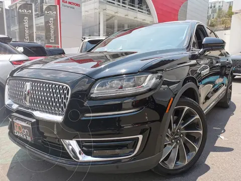 Lincoln Nautilus Reserve usado (2019) color Negro financiado en mensualidades(enganche $163,500 mensualidades desde $12,503)