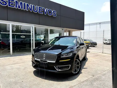 Lincoln Nautilus 2.7L Reserve AWD usado (2020) color Negro financiado en mensualidades(enganche $121,000 mensualidades desde $13,584)