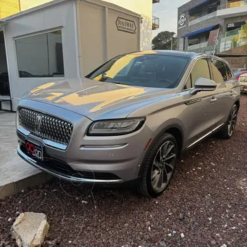 Lincoln Nautilus 2.7L Reserve AWD usado (2022) color plateado financiado en mensualidades(enganche $219,635 mensualidades desde $16,795)