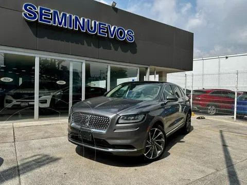 Lincoln Nautilus 2.7L Reserve AWD usado (2021) color Gris Oscuro financiado en mensualidades(enganche $151,800 mensualidades desde $17,042)