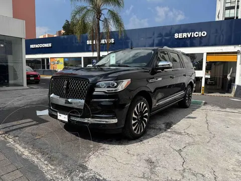 Lincoln Navigator Reserve Black Label L usado (2024) color Negro financiado en mensualidades(enganche $739,062 mensualidades desde $78,647)