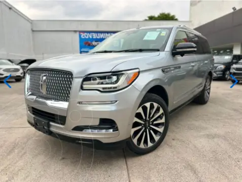 Lincoln Navigator Reserve Larga usado (2022) color plateado precio $1,100,000