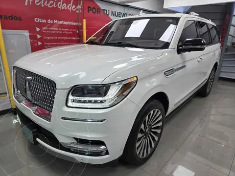 Lincoln Navigator Reserve Larga usado (2021) color Blanco financiado en mensualidades(enganche $193,578 mensualidades desde $19,096)