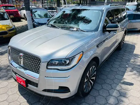 Lincoln Navigator Reserve Larga usado (2022) color Plata financiado en mensualidades(enganche $241,069 mensualidades desde $21,412)