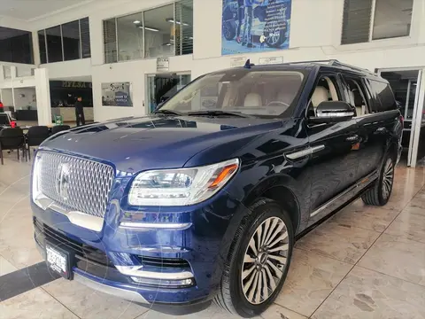 Lincoln Navigator Reserve Larga usado (2018) color Azul Marino precio $1,090,000