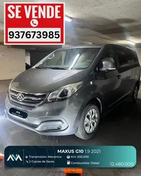Maxus G-10 Cargo 1.9L Cargo usado (2021) color Gris precio $12.480.000