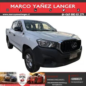 Maxus T60 2.8L DX 4x2 usado (2020) color Blanco precio $11.590.000