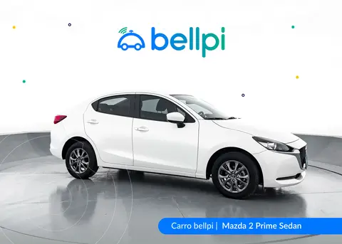 Mazda 2 Sedan Prime Aut usado (2022) color Blanco precio $77.900.000
