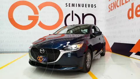 Mazda 2 Sedan i Sport usado (2023) color Azul financiado en mensualidades(enganche $73,302 mensualidades desde $5,605)