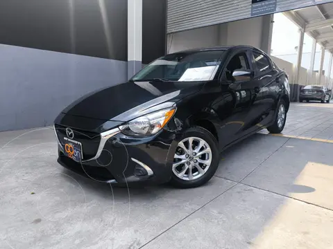 Mazda 2 Sedan i usado (2019) color Negro financiado en mensualidades(enganche $62,675 mensualidades desde $4,793)