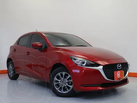 Mazda 2 Touring Aut usado (2021) color Rojo financiado en cuotas(cuota inicial $3.000.000 cuotas desde $1.480.000)