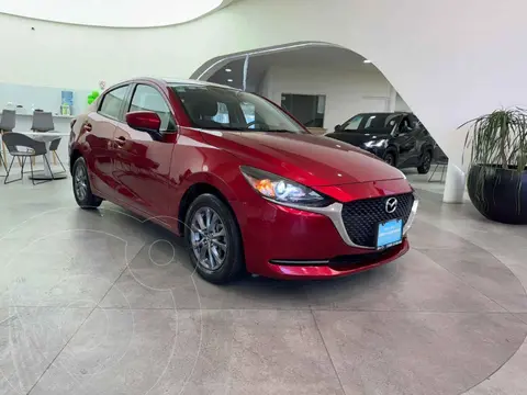 Mazda 2 Sport Aut usado (2022) color Rojo financiado en mensualidades(enganche $56,160 mensualidades desde $5,961)
