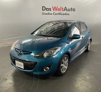 Mazda 2 Touring Aut usado (2014) color Azul precio $195,000