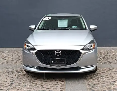 Mazda 2 i Grand Touring Aut usado (2021) color plateado precio $270,000