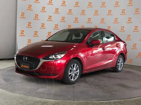 Mazda 2 i Touring usado (2021) color Rojo financiado en mensualidades(enganche $54,180 mensualidades desde $4,334)