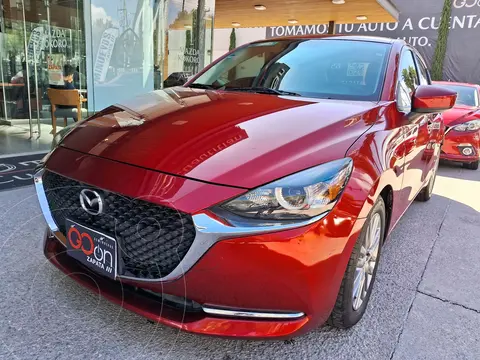 Mazda 2 i Grand Touring Aut usado (2021) color Rojo financiado en mensualidades(enganche $77,662 mensualidades desde $5,939)