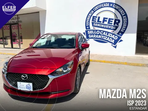 Mazda 2 i Sport Aut usado (2023) color Rojo precio $255,000