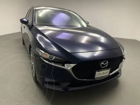 Mazda 3 Hatchback i Sport usado (2021) color Azul financiado en mensualidades(enganche $101,000 mensualidades desde $11,300)