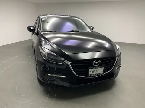 Mazda 3 Hatchback s Grand Touring Aut usado (2018) color Negro financiado en mensualidades(enganche $85,000 mensualidades desde $8,100)