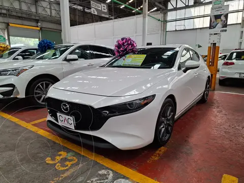 Mazda 3 Hatchback i Grand Touring Aut usado (2021) color Blanco Perla financiado en mensualidades(enganche $87,250 mensualidades desde $7,860)