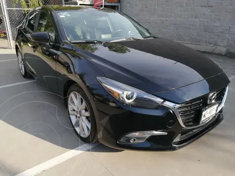 Mazda 3 Hatchback s Grand Touring Aut usado (2018) color Negro financiado en mensualidades(enganche $81,250 mensualidades desde $6,850)