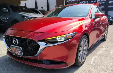 Mazda 3 Sedan i Grand Touring Aut usado (2021) color Rojo financiado en mensualidades(enganche $87,200 mensualidades desde $6,668)