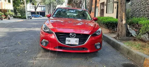Mazda 3 Sedan s Grand Touring Aut usado (2016) color Rojo precio $215,000