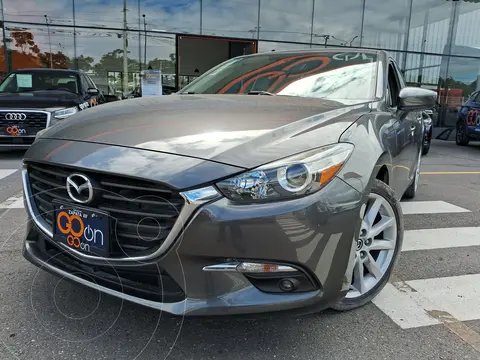 Mazda 3 Sedan i Touring usado (2018) color Gris financiado en mensualidades(enganche $78,750 mensualidades desde $4,568)