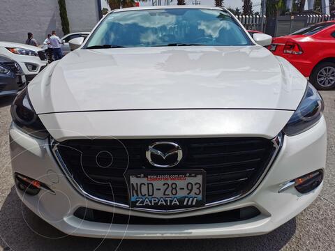 Mazda 3 Sedan s Grand Touring Aut usado (2018) color Blanco Perla financiado en mensualidades(enganche $86,250 mensualidades desde $8,644)