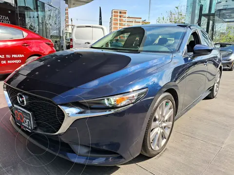 Mazda 3 Sedan i Sport usado (2022) color Azul Marino financiado en mensualidades(enganche $88,018 mensualidades desde $6,731)