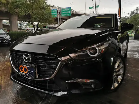 Mazda 3 Sedan s Grand Touring Aut usado (2018) color Negro financiado en mensualidades(enganche $76,250 mensualidades desde $7,841)