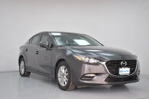 Mazda 3 Sedan i Touring Aut usado (2018) color Gris financiado en mensualidades(enganche $61,760 mensualidades desde $4,858)