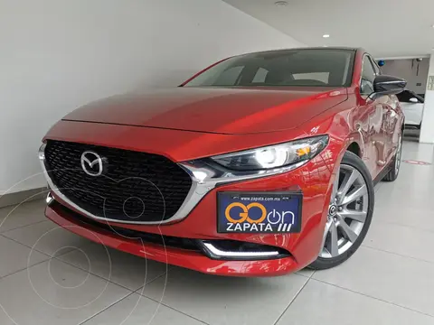 Mazda 3 Sedan i Grand Touring Aut usado (2019) color Rojo financiado en mensualidades(enganche $87,500 mensualidades desde $5,075)