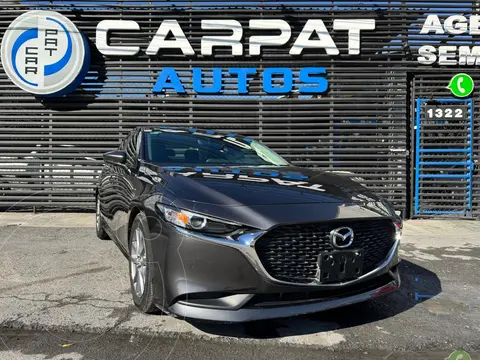 Mazda 3 Sedan i Sport usado (2020) color Gris Oscuro financiado en mensualidades(enganche $63,580 mensualidades desde $6,626)